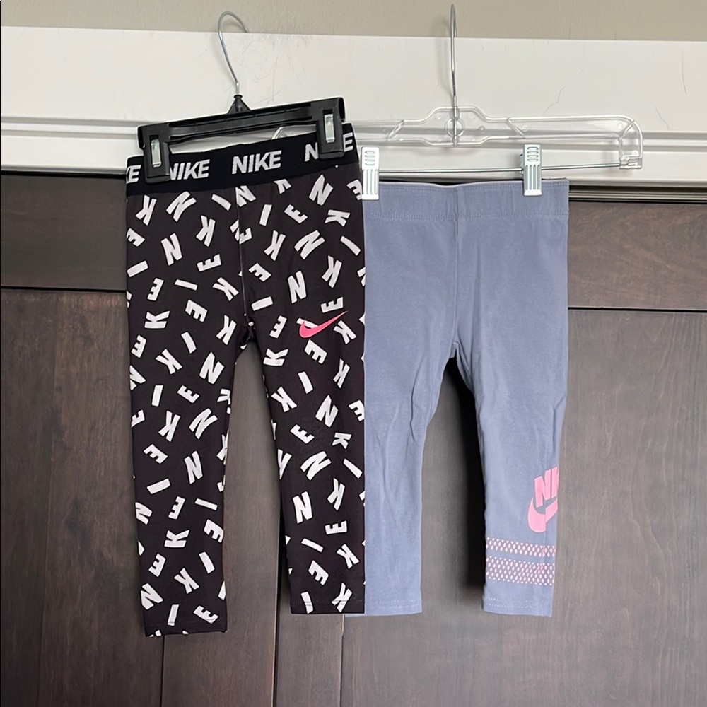 Nike Girls Leggings Bundle of 2 Size 2T